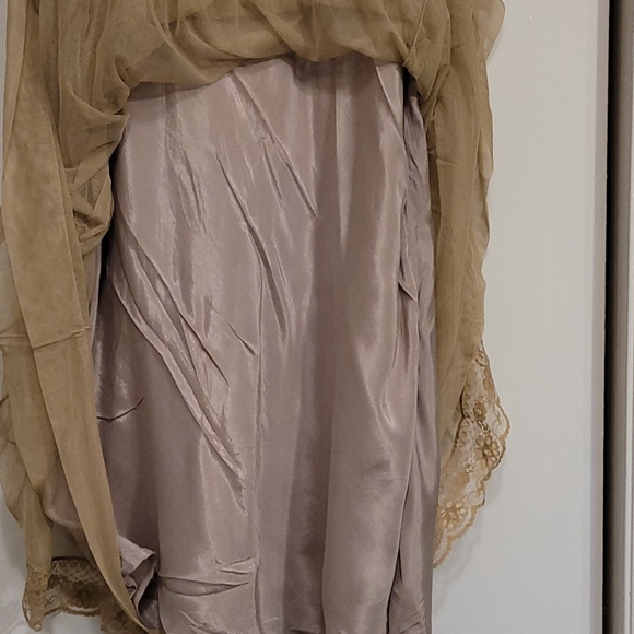 Free People Mesh Overlay Skirt (M) - Picture 6 of 7